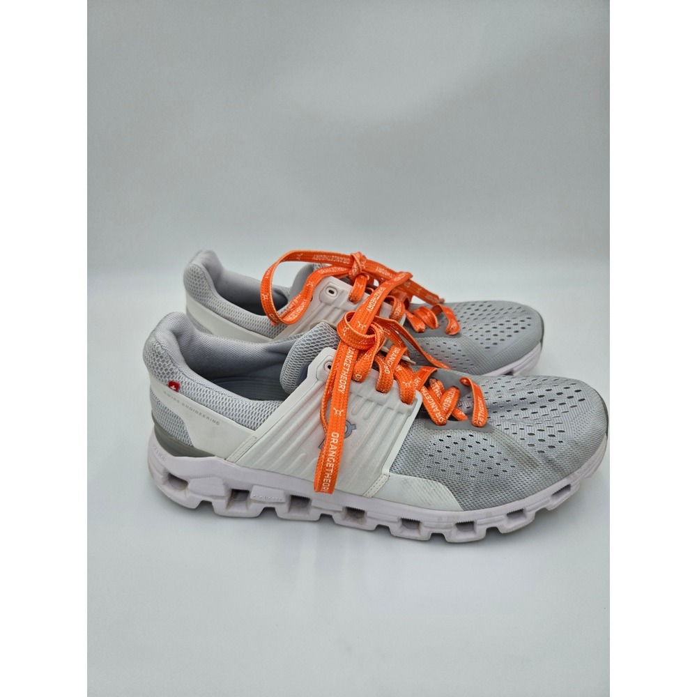 On Cloudswift Womens 9 Glacier White Grey Running Shoes Helion CloudTec